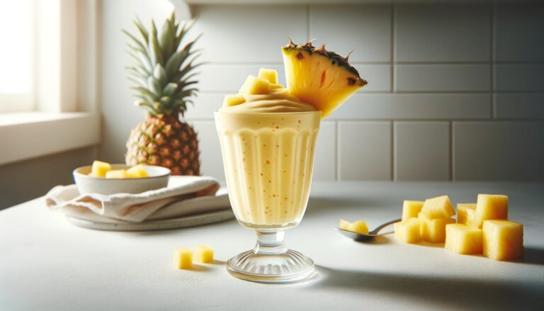 Pineapple smoothie correct ratio